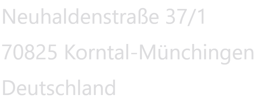 Anschrift als Bild